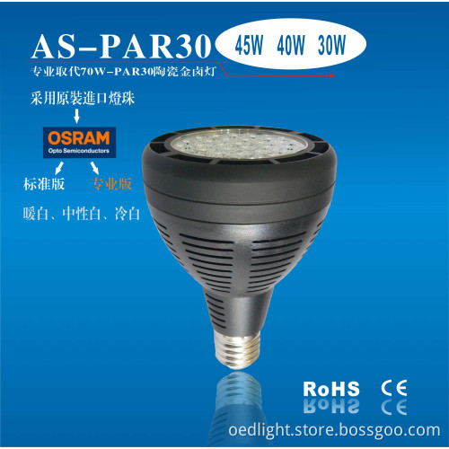 45W High Power PAR38/PAR30/PAR20 LED Light (p1209545W)